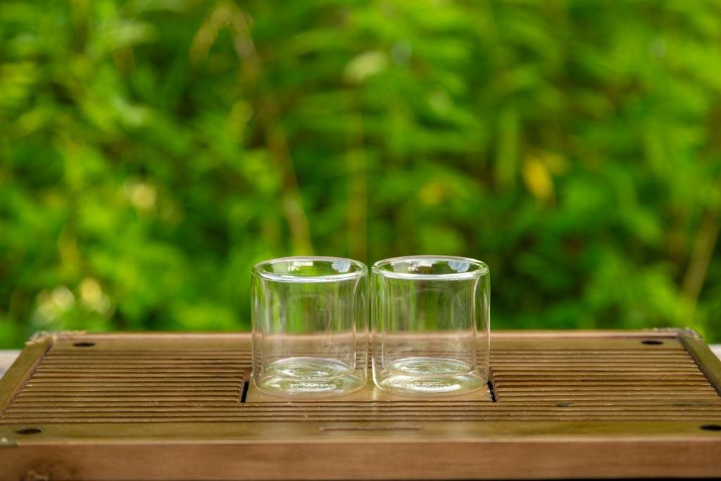 Casaware 3pc Double Wall Tea Strainer/Tea Cup Set
